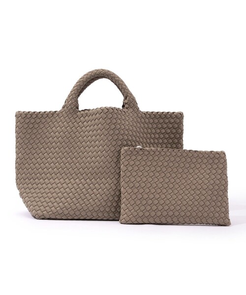 NAGHEDI(ナゲディ)の「NAGHEDI St Barths M Tote(トートバッグ・レディース・ダークブラウン/ベージュ・FREE)」の2枚目の写真