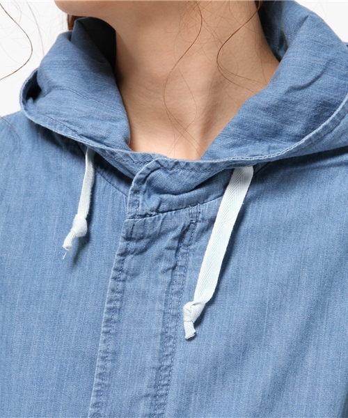 Denime（ドゥニーム）の「MODS COAT/レディース　モッズコート（モッズコート・レディース・インディゴブルー/カーキ/その他1・X-SMALL/SMALL）」の11枚目の写真