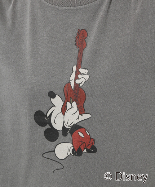 GLOBAL WORK（グローバルワーク）の「ディズニーTシャツ半袖3/Women/722901（Tシャツ/カットソー・レディース・ダークグレー/ネイビー/オフホワイト・MEDIUM/LARGE）」の13枚目の写真