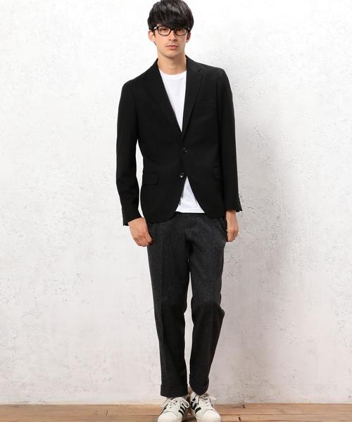 green label relaxing（グリーンレーベルリラクシング）の「■■■【WEB限定】KC★★TR ストレッチ バック/カモフラージュ 2B ジャケット（テーラードジャケット・メンズ・グレー/ブラック・LARGE/X-LARGE/SMALL/MEDIUM/X-SMALL）」の16枚目の写真