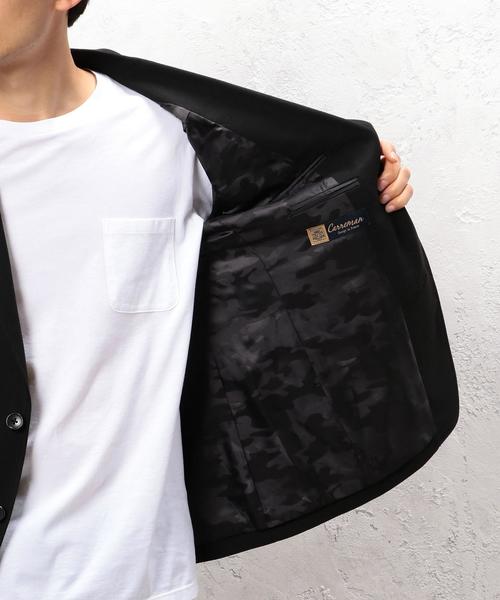 green label relaxing（グリーンレーベルリラクシング）の「■■■【WEB限定】KC★★TR ストレッチ バック/カモフラージュ 2B ジャケット（テーラードジャケット・メンズ・グレー/ブラック・LARGE/X-LARGE/SMALL/MEDIUM/X-SMALL）」の19枚目の写真