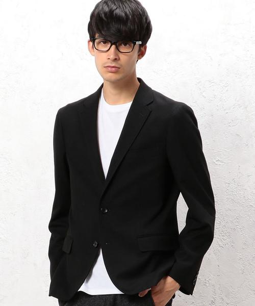 green label relaxing（グリーンレーベルリラクシング）の「■■■【WEB限定】KC★★TR ストレッチ バック/カモフラージュ 2B ジャケット（テーラードジャケット・メンズ・グレー/ブラック・LARGE/X-LARGE/SMALL/MEDIUM/X-SMALL）」の10枚目の写真