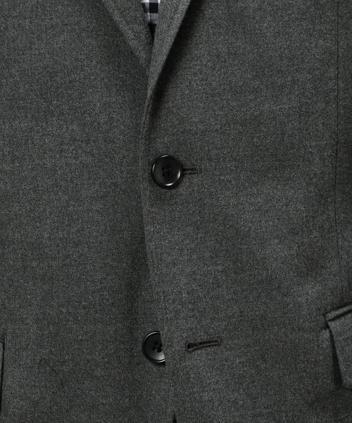 green label relaxing（グリーンレーベルリラクシング）の「■■■【WEB限定】KC★★TR ストレッチ バック/カモフラージュ 2B ジャケット（テーラードジャケット・メンズ・グレー/ブラック・LARGE/X-LARGE/SMALL/MEDIUM/X-SMALL）」の4枚目の写真