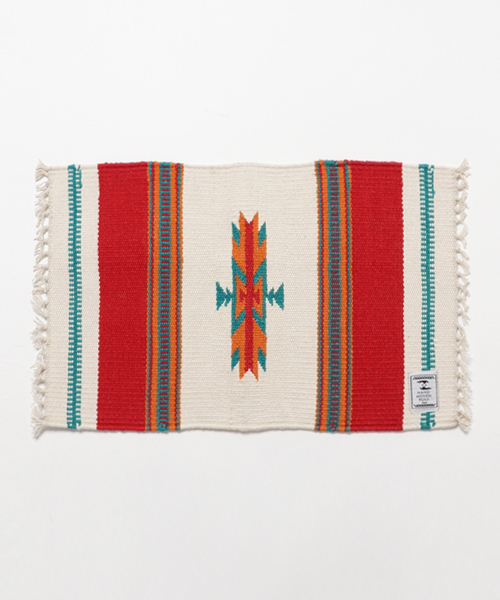 チャイハネ(チャイハネ)の「【チャイハネ】オルテガ柄プレイスマット(ランチョンマット/テーブルウェア・レディース・ターコイズブルー/オフホワイト/イエロー/レッド/グリーン/パープル/ブラック/ブルー/ブラウン/グレー/マスタード/ベージュ・FREE)」の17枚目の写真