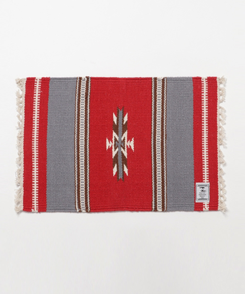 チャイハネ(チャイハネ)の「【チャイハネ】オルテガ柄プレイスマット(ランチョンマット/テーブルウェア・レディース・ターコイズブルー/オフホワイト/イエロー/レッド/グリーン/パープル/ブラック/ブルー/ブラウン/グレー/マスタード/ベージュ・FREE)」の12枚目の写真