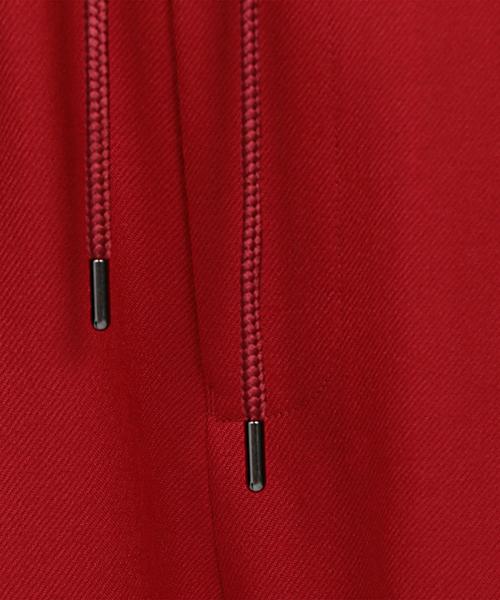 EN ROUTE（アンルート）の「ENR ウールサキソニーワイドパンツ（その他パンツ・レディース・レッド/オリーブ・1/2）」の8枚目の写真