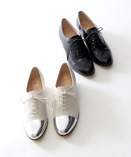 PICHE ABAHOUSE（ピシェ アバハウス）の「レースアップシューズ（ドレスシューズ・レディース・ホワイト/ブラック/ネイビー・40/34/35/36/38/39/37）」の14枚目の写真