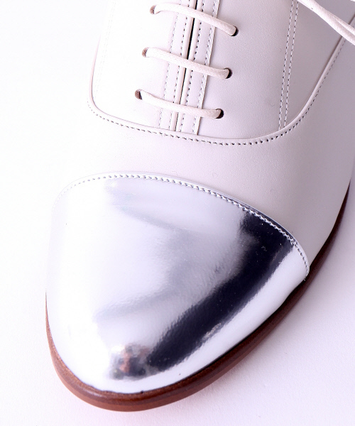PICHE ABAHOUSE（ピシェ アバハウス）の「レースアップシューズ（ドレスシューズ・レディース・ホワイト/ブラック/ネイビー・40/34/35/36/38/39/37）」の6枚目の写真