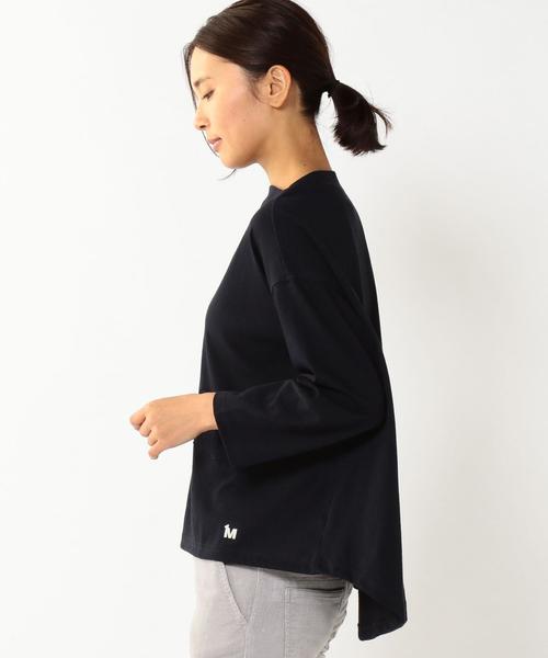 coen（コーエン）の「【1M】ドライ天竺ソリッドカットソー（Tシャツ/カットソー・レディース・ピンク/ネイビー・FREE）」の5枚目の写真