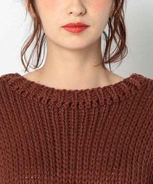 ニット/セーター another edition knit Another Edition（アナザーエディション）の「コットンアクリルニット