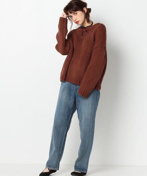 ニット another edition Another Edition（アナザーエディション）の「コットンアクリルニット
