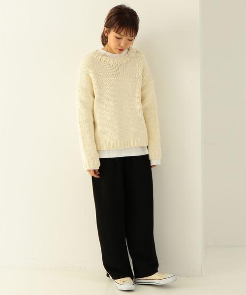 Another Edition（アナザーエディション）の「コットンアクリルニット