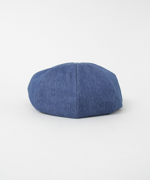 URBAN RESEARCH DOORS MENS（アーバンリサーチ ドアーズ メンズ）の「D'sh 8 Panel Beret（ハンチング/ベレー帽・メンズ・ブルー系その他/インディゴブルー・ONE）」の3枚目の写真