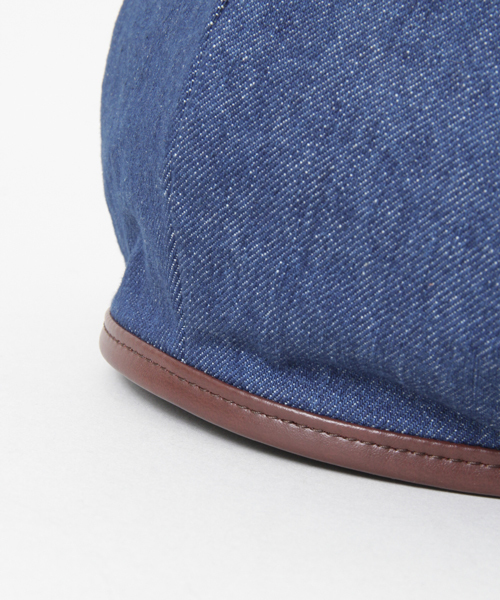 URBAN RESEARCH DOORS MENS（アーバンリサーチ ドアーズ メンズ）の「D'sh 8 Panel Beret（ハンチング/ベレー帽・メンズ・ブルー系その他/インディゴブルー・ONE）」の6枚目の写真