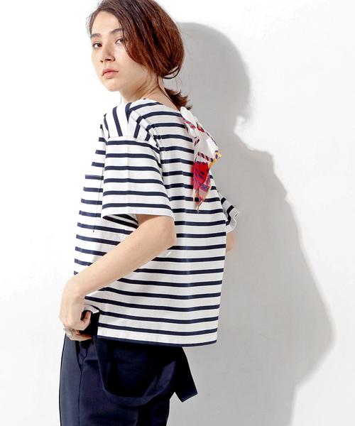 UNITED ARROWS(ユナイテッドアローズ)の「<MANIPURI>BORDER TEE-united LOVE project 2017② † ◆(Tシャツ/カットソー・レディース・その他・FREE)」の1枚目の写真