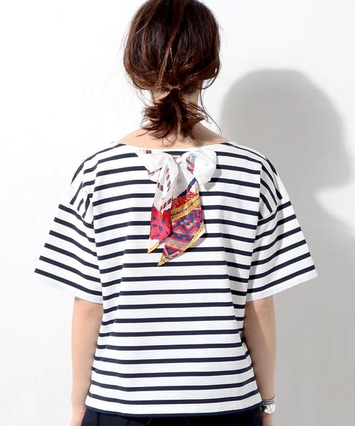 UNITED ARROWS(ユナイテッドアローズ)の「<MANIPURI>BORDER TEE-united LOVE project 2017② † ◆(Tシャツ/カットソー・レディース・その他・FREE)」の14枚目の写真