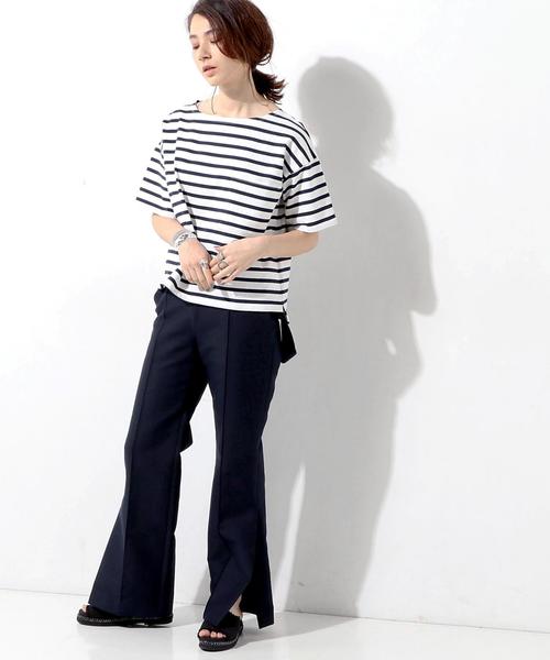 UNITED ARROWS(ユナイテッドアローズ)の「<MANIPURI>BORDER TEE-united LOVE project 2017② † ◆(Tシャツ/カットソー・レディース・その他・FREE)」の9枚目の写真