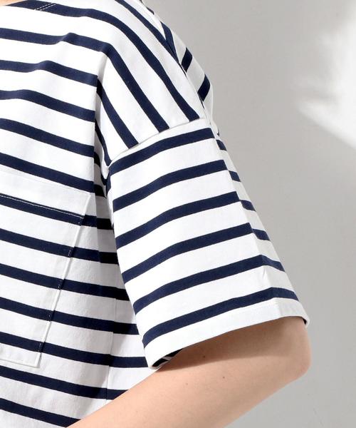 UNITED ARROWS(ユナイテッドアローズ)の「<MANIPURI>BORDER TEE-united LOVE project 2017② † ◆(Tシャツ/カットソー・レディース・その他・FREE)」の12枚目の写真