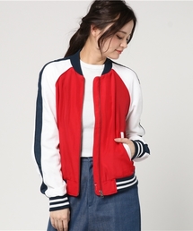 HILFIGER DENIM | カラーブロックボマージャケット(ブルゾン)