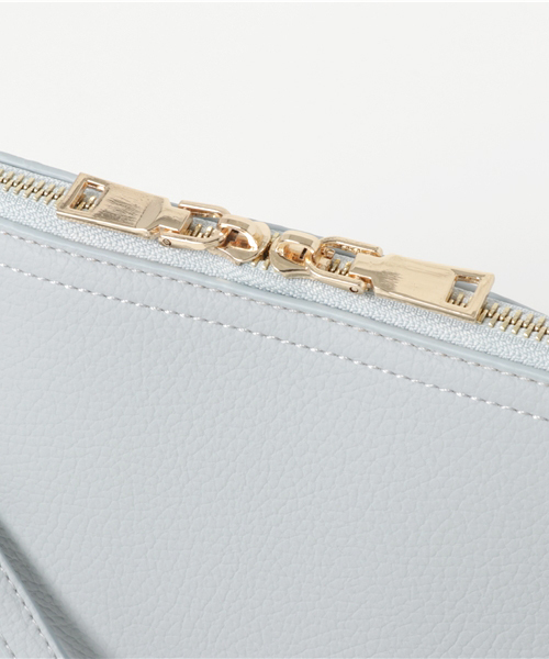 PLAIN CLOTHING（プレーンクロージング）の「ミニショルダーバッグ【PLAIN CLOTHING】（ショルダーバッグ・レディース・ベージュ/ブラック/アイボリー/ライトブルー・FREE）」の15枚目の写真