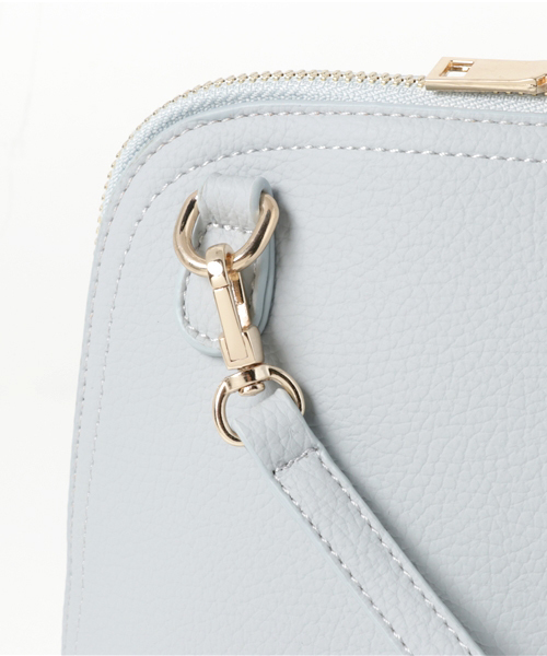 PLAIN CLOTHING（プレーンクロージング）の「ミニショルダーバッグ【PLAIN CLOTHING】（ショルダーバッグ・レディース・ベージュ/ブラック/アイボリー/ライトブルー・FREE）」の16枚目の写真