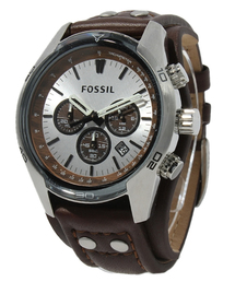 FOSSIL フォッシル 腕時計 CH2885 メンズ 美品 アナログ レザー FOSSIL｜フォッシル 腕時計 メンズ アナログ レザー CH2885