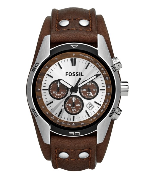 FOSSIL（フォッシル）の「フォッシル 腕時計 メンズ アナログ レザー