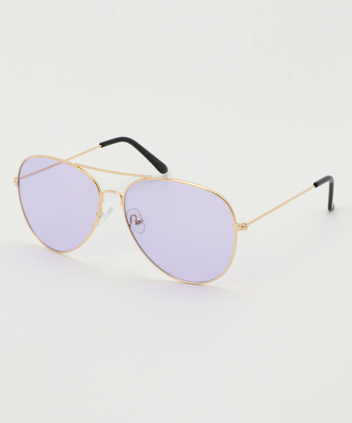 WEGO（ウィゴー）の「WEGO/ティアドロップカラーレンズサングラス