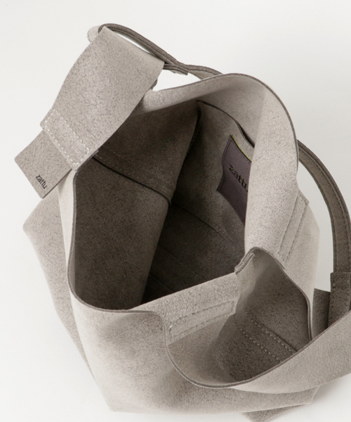 ESTNATION（エストネーション）の「ZATTU ショルダー/巾着バッグ（ショルダーバッグ・レディース・レッド/ライトグレー/ベージュ・FREE）」の5枚目の写真