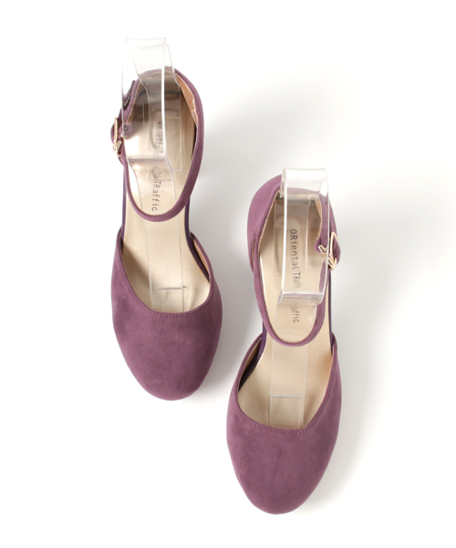 ORiental TRaffic（オリエンタルトラフィック）の「SPECIAL PRICE★セパレートストラップパンプス★7311（パンプス・レディース・パープル/ネイビー/ブラック・L/M/LL/S/3L/SS）」の5枚目の写真