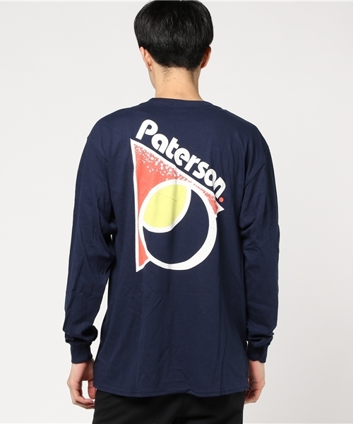 styles（スタイルス）の「メンズ パターソン ロンT バックプリント PATERSON SIDELINE LONG SLEEVE MC-T0917-LS1（Tシャツ/カットソー・メンズ・ホワイト/ネイビー・MEDIUM/LARGE）」の2枚目の写真
