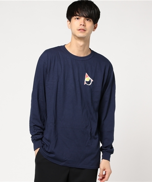 styles（スタイルス）の「メンズ パターソン ロンT バックプリント PATERSON SIDELINE LONG SLEEVE MC-T0917-LS1（Tシャツ/カットソー・メンズ・ホワイト/ネイビー・MEDIUM/LARGE）」の8枚目の写真