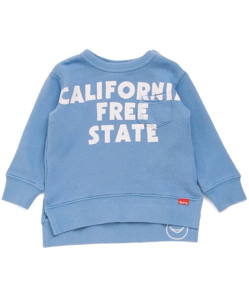 BREEZE（ブリーズ）の「BIGトレーナー（スウェット・キッズ・ベージュ/ブラック/サックスブルー・80/90/95/100/110/120/130/140）」の3枚目の写真