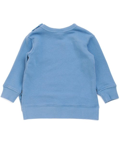 BREEZE（ブリーズ）の「BIGトレーナー（スウェット・キッズ・ベージュ/ブラック/サックスブルー・80/90/95/100/110/120/130/140）」の7枚目の写真