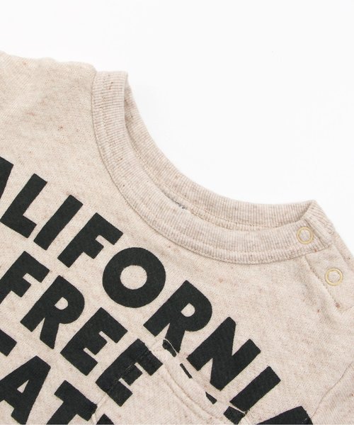 BREEZE（ブリーズ）の「BIGトレーナー（スウェット・キッズ・ベージュ/ブラック/サックスブルー・80/90/95/100/110/120/130/140）」の8枚目の写真