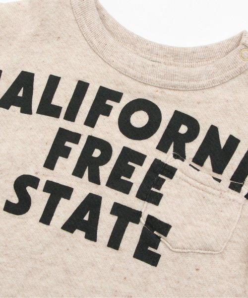 BREEZE（ブリーズ）の「BIGトレーナー（スウェット・キッズ・ベージュ/ブラック/サックスブルー・80/90/95/100/110/120/130/140）」の9枚目の写真