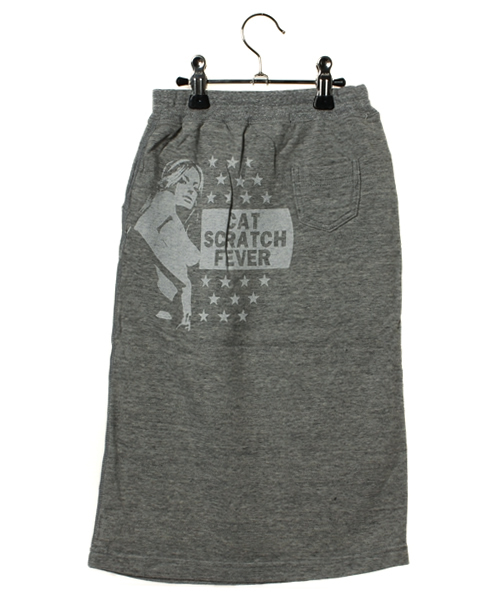 JOEY HYSTERIC(ジョーイヒステリック)の「SCRATCH FEVER pt ロングSK(スカート・キッズ・ブラック/グレー/レッド・SMALL/MEDIUM)」の9枚目の写真