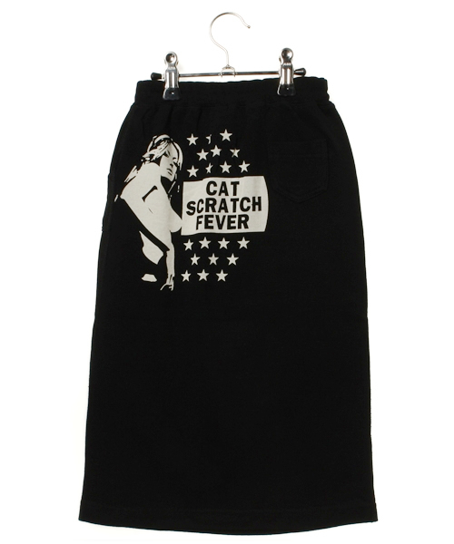 JOEY HYSTERIC(ジョーイヒステリック)の「SCRATCH FEVER pt ロングSK(スカート・キッズ・ブラック/グレー/レッド・SMALL/MEDIUM)」の10枚目の写真