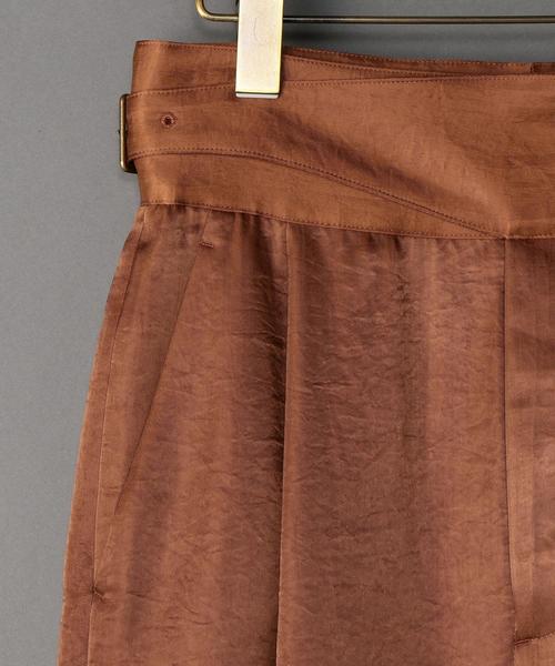 ＜6(ROKU)＞SATIN GURUKA PANTS/パンツ 6（ロク）の「＜6(ROKU)＞SATIN GURUKA PANTS/パンツ（その他
