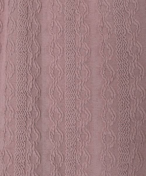 w closet（ダブルクローゼット）の「ジャガードニットショートパンツ（その他パンツ・レディース・グレー/ピンク/アイボリー・FREE）」の6枚目の写真