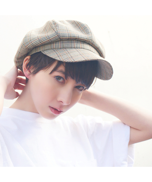 CONTROL FREAK / CTFK(コントロールフリーク)の「チェックbigキャスケット(キャスケット・レディース・ブラック/ブラウン/グレー・FREE)」の3枚目の写真