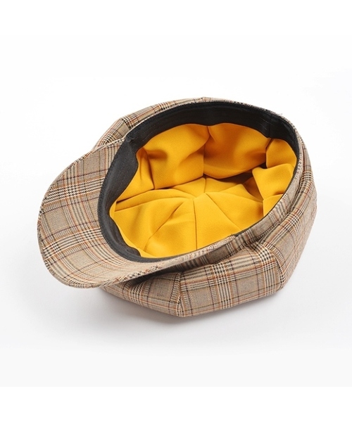 CONTROL FREAK / CTFK(コントロールフリーク)の「チェックbigキャスケット(キャスケット・レディース・ブラック/ブラウン/グレー・FREE)」の5枚目の写真