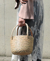 minia | バケツカゴバッグ(かごバッグ)