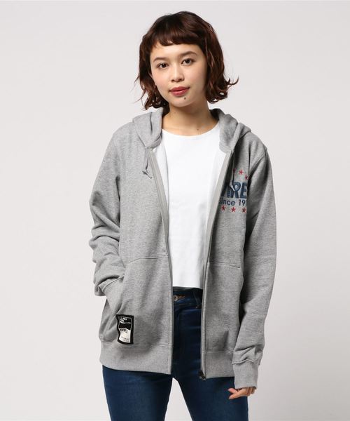 AVIREX（アヴィレックス）の「AVIREX/アヴィレックス/クールマックス ラピッド ロゴ パーカー/COOLMAX RAPID LOGO ZIP PARKA（パーカー・レディース・ブラック/オフホワイト/ライトブルーグレー/レッド・LARGE/MEDIUM/X-LARGE/XX-LARGE）」の11枚目の写真