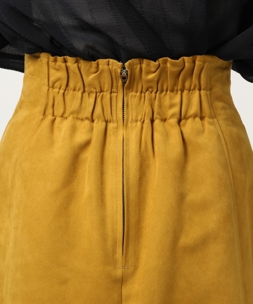 GLOBAL WORK(グローバルワーク)の「フェイクスエードフレアスカート/802574(スカート・レディース・ダークブラウン/ネイビー/イエロー/グリーン・SMALL/MEDIUM)」の14枚目の写真