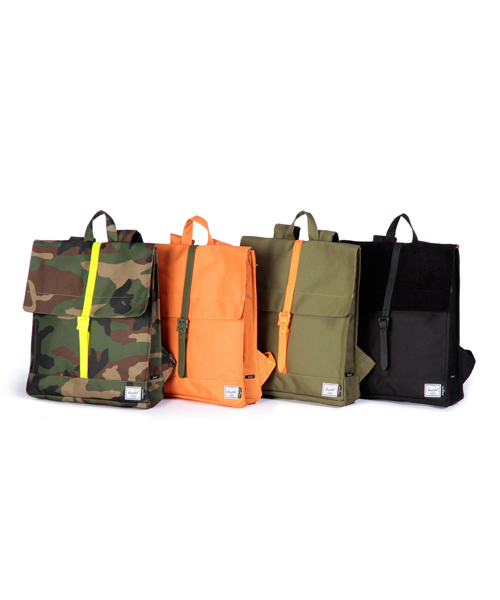 BEAMS(ビームス)の「□Herschel×BEAMS / 別注 “CITY”(バックパック/リュック・メンズ・オリーブ/オレンジ/カモフラージュ・ONE SIZE)」の12枚目の写真