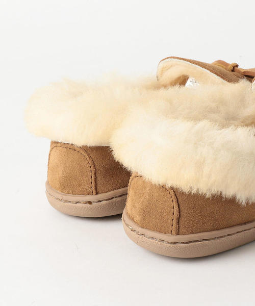 Minnetonka（ミネトンカ）の「＜MINNETONKA＞ALPINE レザーモカシン ◆（モカシン/デッキシューズ・レディース・ブラック/ベージュ・6/8/5/7）」の8枚目の写真