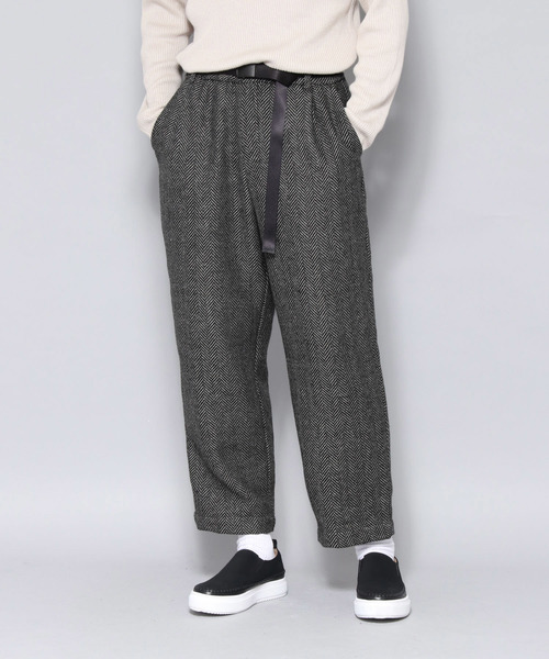 Sense Of Place By Urban Research センスオブプレイスバイアーバンリサーチ の ヘリンボーンワイドテーパードパンツ その他 パンツ Wear