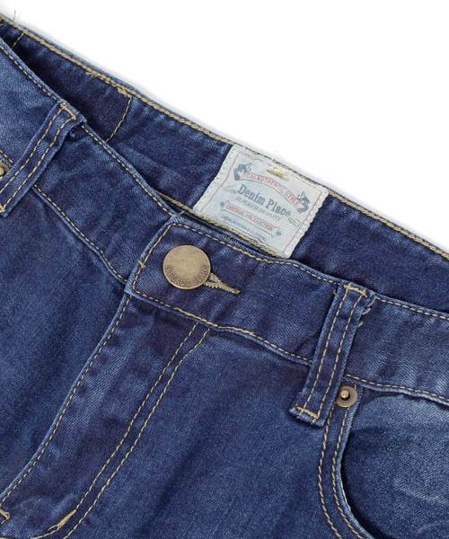 MONO-MART(モノマート)の「ヴィンテージウォッシングカットオフテーパードスキニーデニム(その他パンツ・メンズ・ブラック系その他/ブルー系その他/ブルー系その他3/ブルー系その他4/ブルー系その他5・S/M/L/XL)」の12枚目の写真