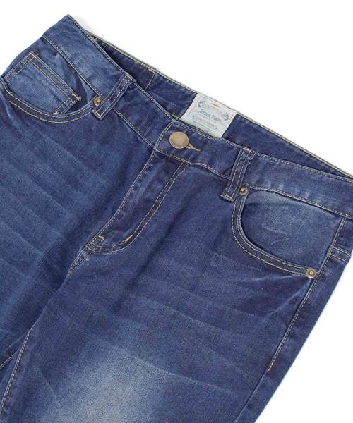 MONO-MART(モノマート)の「ヴィンテージウォッシングカットオフテーパードスキニーデニム(その他パンツ・メンズ・ブラック系その他/ブルー系その他/ブルー系その他3/ブルー系その他4/ブルー系その他5・S/M/L/XL)」の11枚目の写真